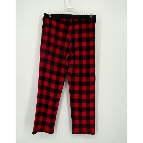 Holiday Fam Jams Men's Pajama Set in Red and Black Size XL - Picture 5 of 8